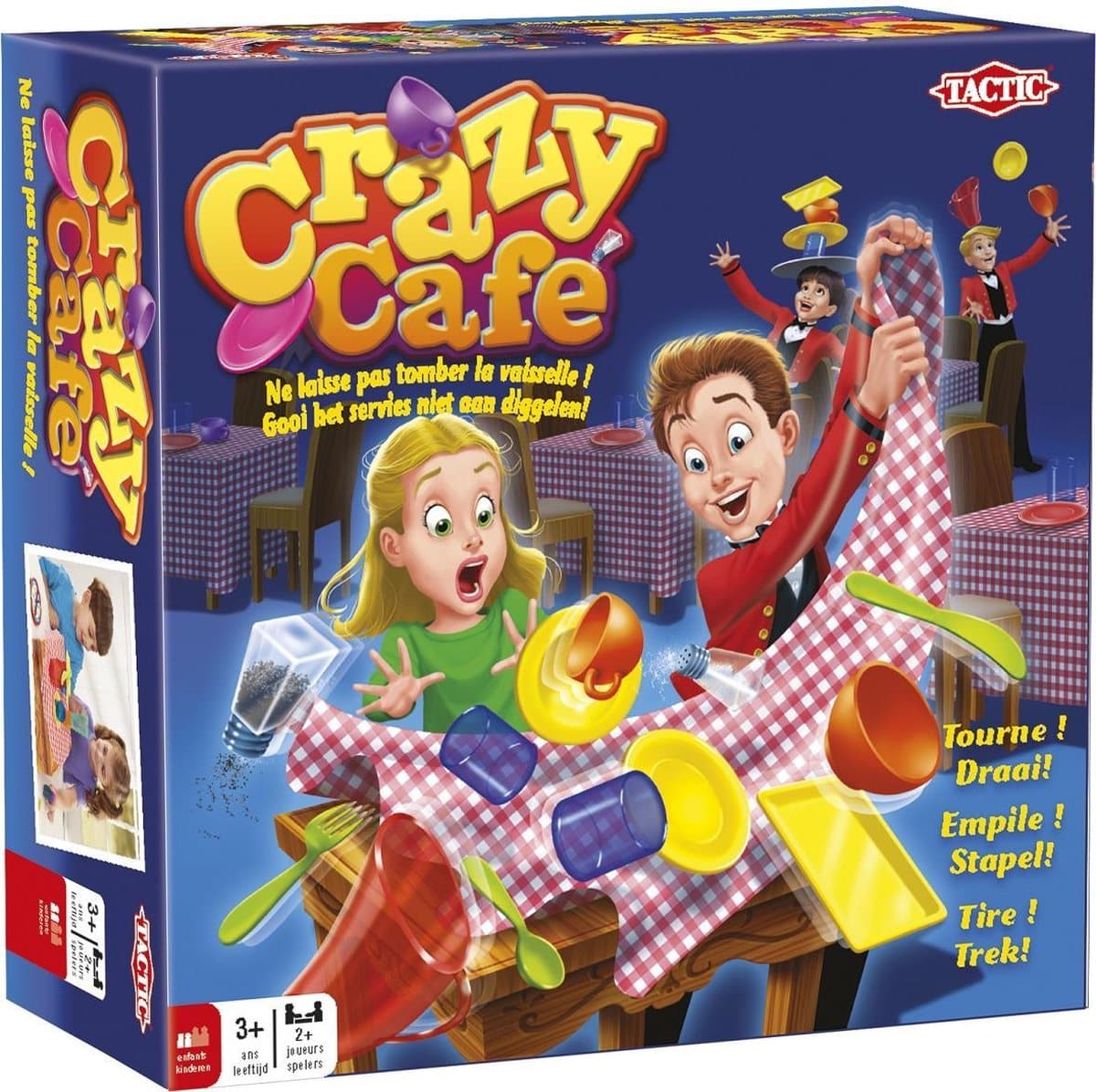 taktisches Spiel Crazy Cafe., Wirf den Service nicht auf