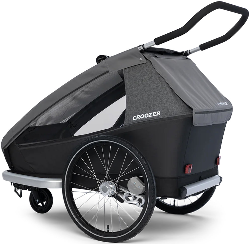 Croozer hat sich 2 Kinderfahrradanhänger angeschaut