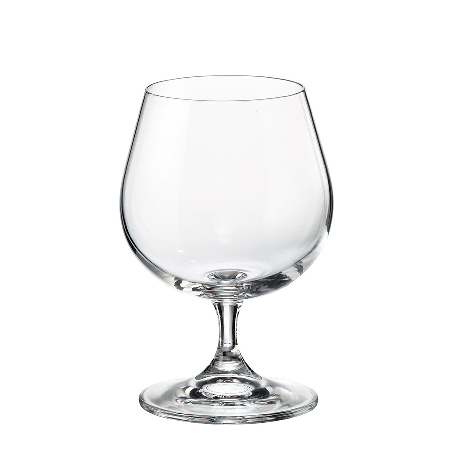 Crystal Bohemia Cognacglas Sylvia 400ml 6 Stück