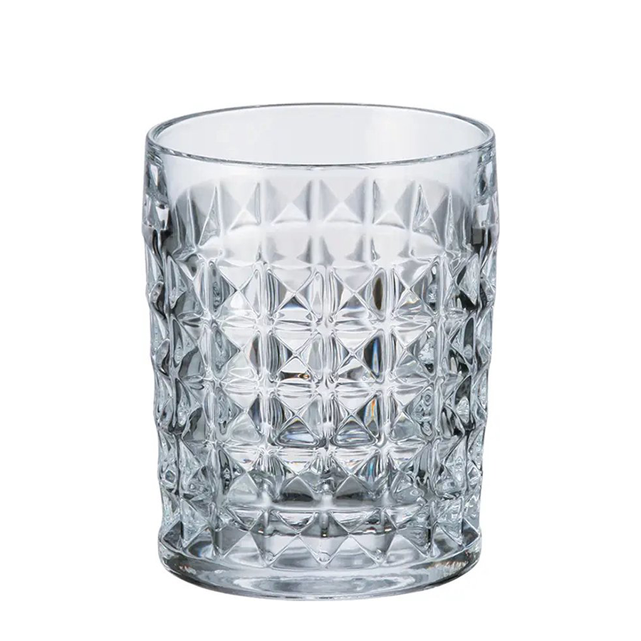 Crystal Bohemia Becherglas Diamant 230 ml 6 Stück