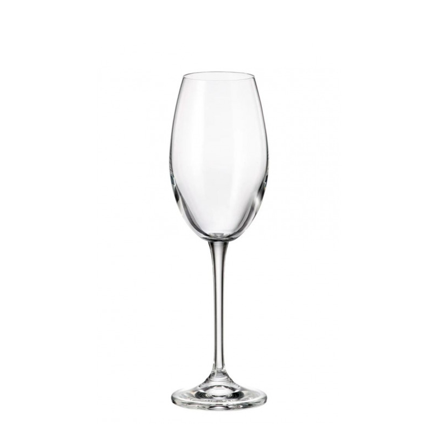 Crystal Bohemia Weißweinglas Fulica 300ml 6 Stück