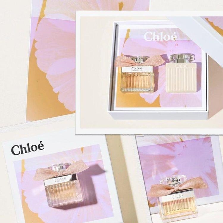 Chloe Chloé Signature Geschenkset Eau de Parfum Spray 50 ml + Körperlotion 100 ml Damen