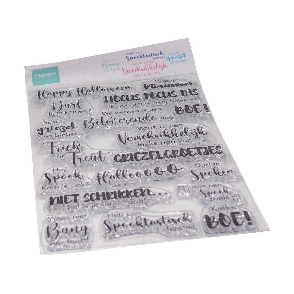 Marianne Design • Transparente Stempel Horrorgrüße