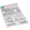 Marianne Design • Transparente Stempel mit aufrichtigem Beileid