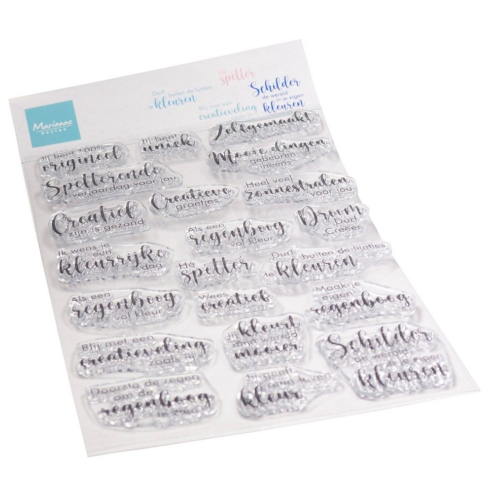 Marianne Design • Clear Stamps Bunte Grüße