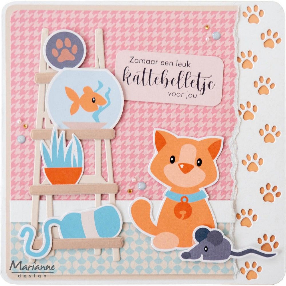 Marianne Design • Transparente Stempelbecher mit Beinen