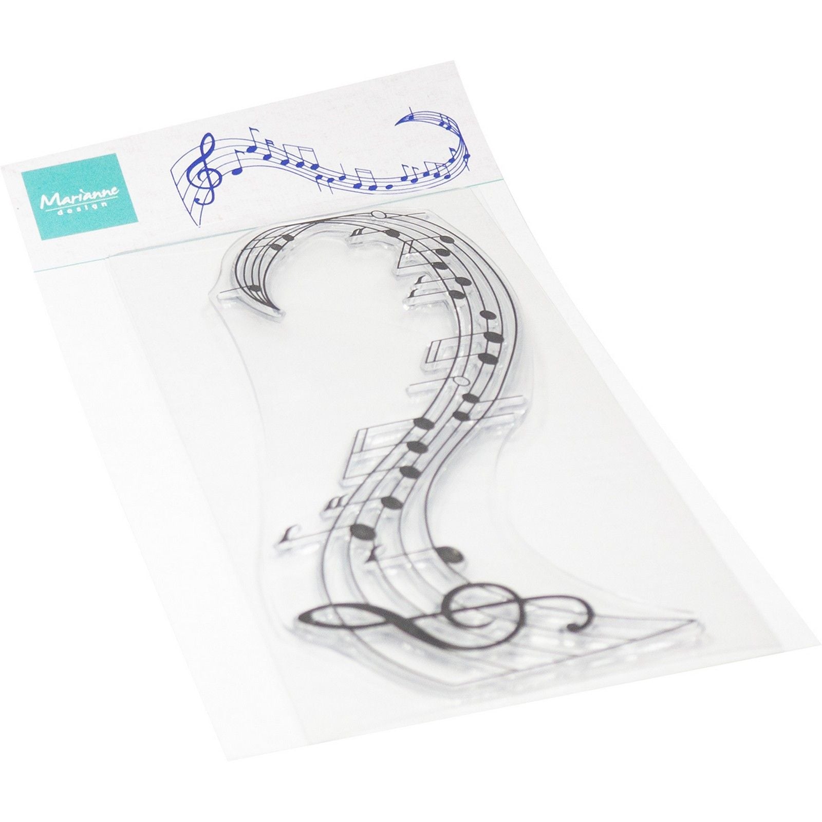 Marianne Design • Klarsichtstempel Musikwirbel