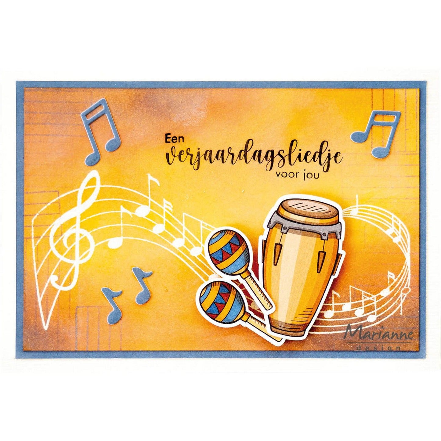 Marianne Design • Klarsichtstempel Musikwirbel