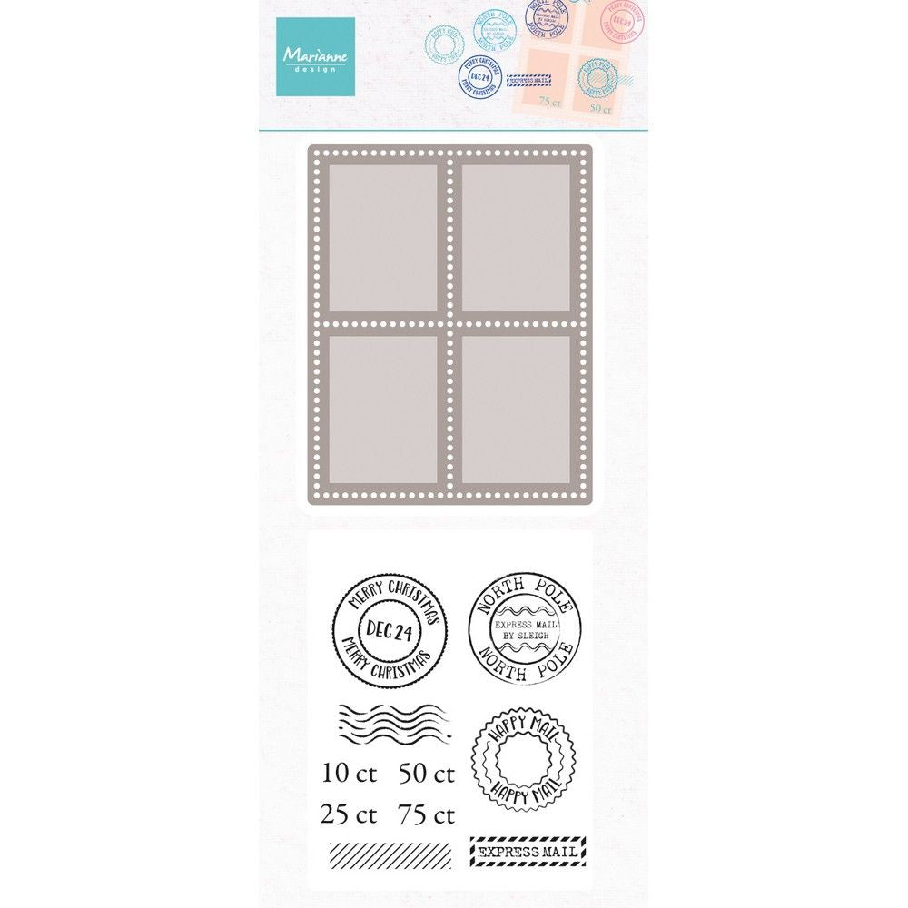 Marianne Design • Clear Stamps Briefmarkenset