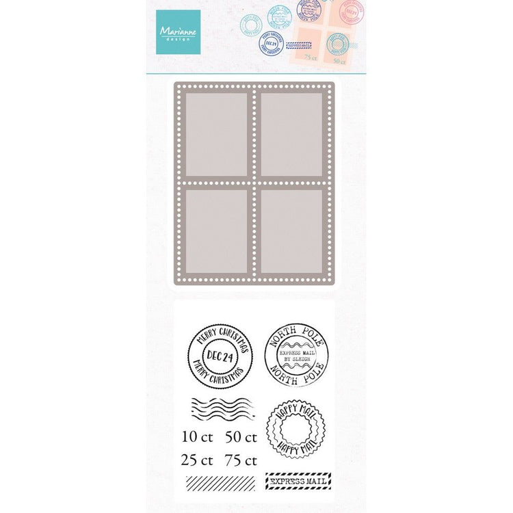 Marianne Design • Clear Stamps Briefmarkenset