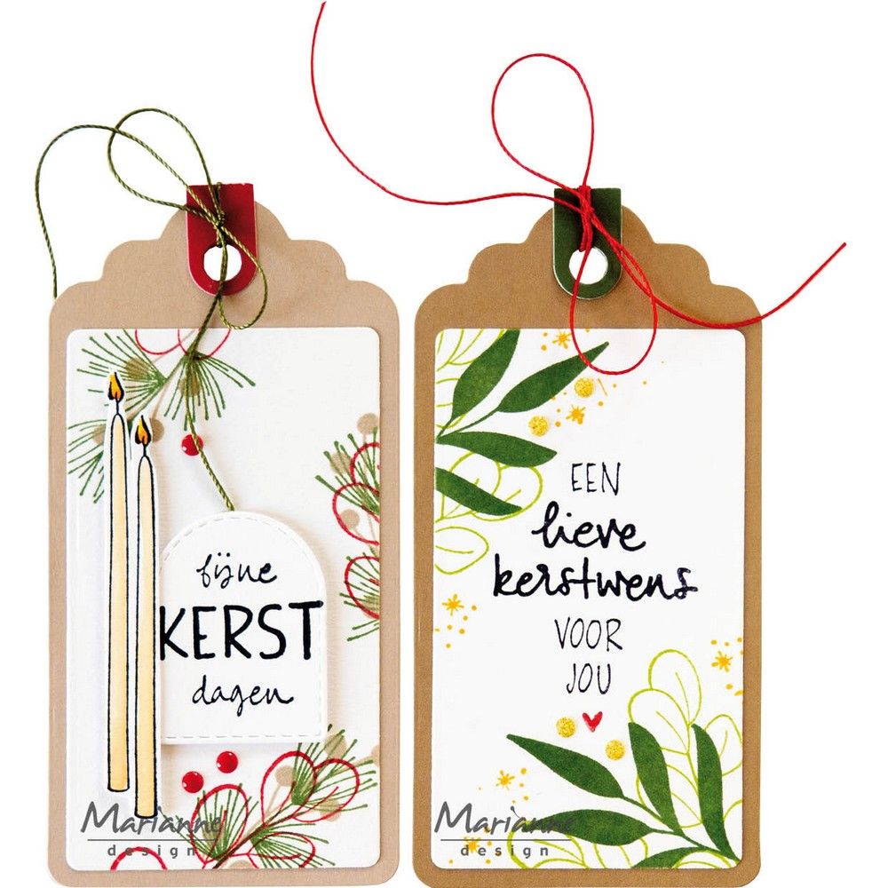 Marianne Design • Klarsichtstempel Silhouette Art Lorbeer