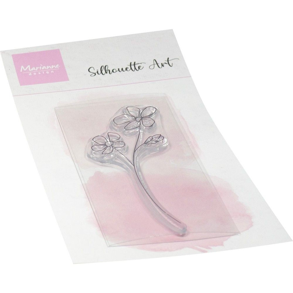 Marianne Design • Stempel Silhouette Kunst violett