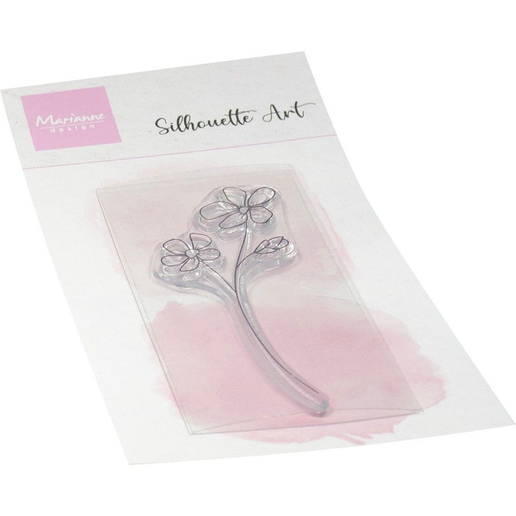 Marianne Design • Stempel Silhouette Kunst violett
