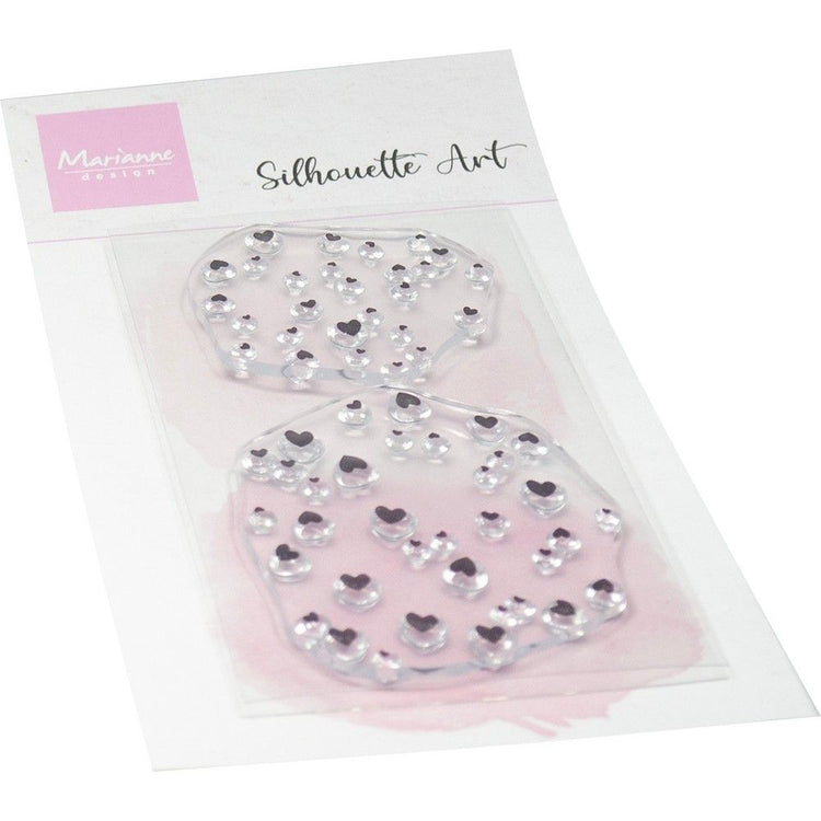 Marianne Design • Stempel Silhouette Kunstherzen