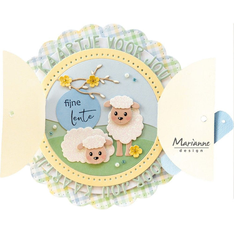 Marianne Design • Stempel Frühlingsgrüße von Marleen