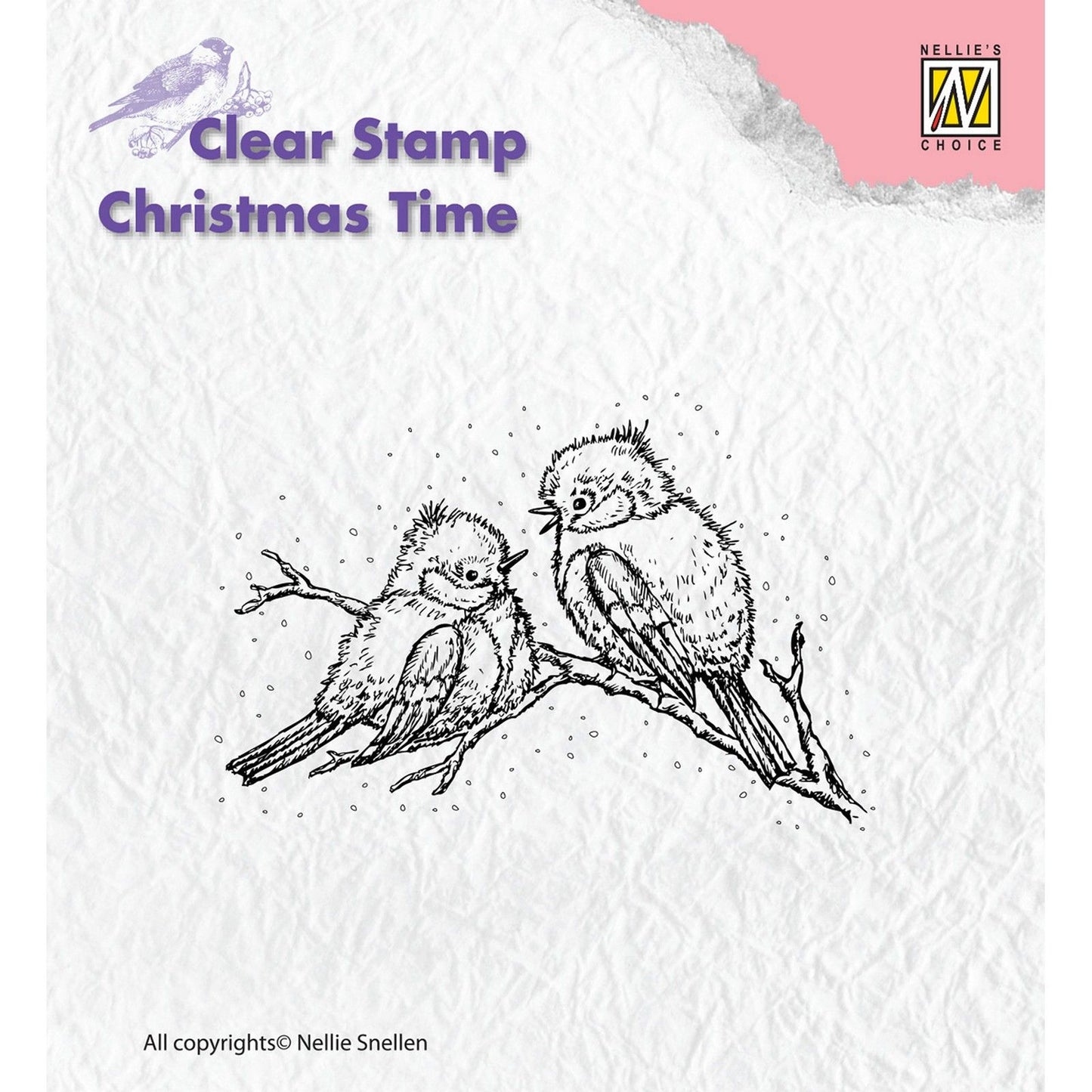 Nellies Wahl • Weihnachtszeit-Klarstempel, Weihnachtsvögel