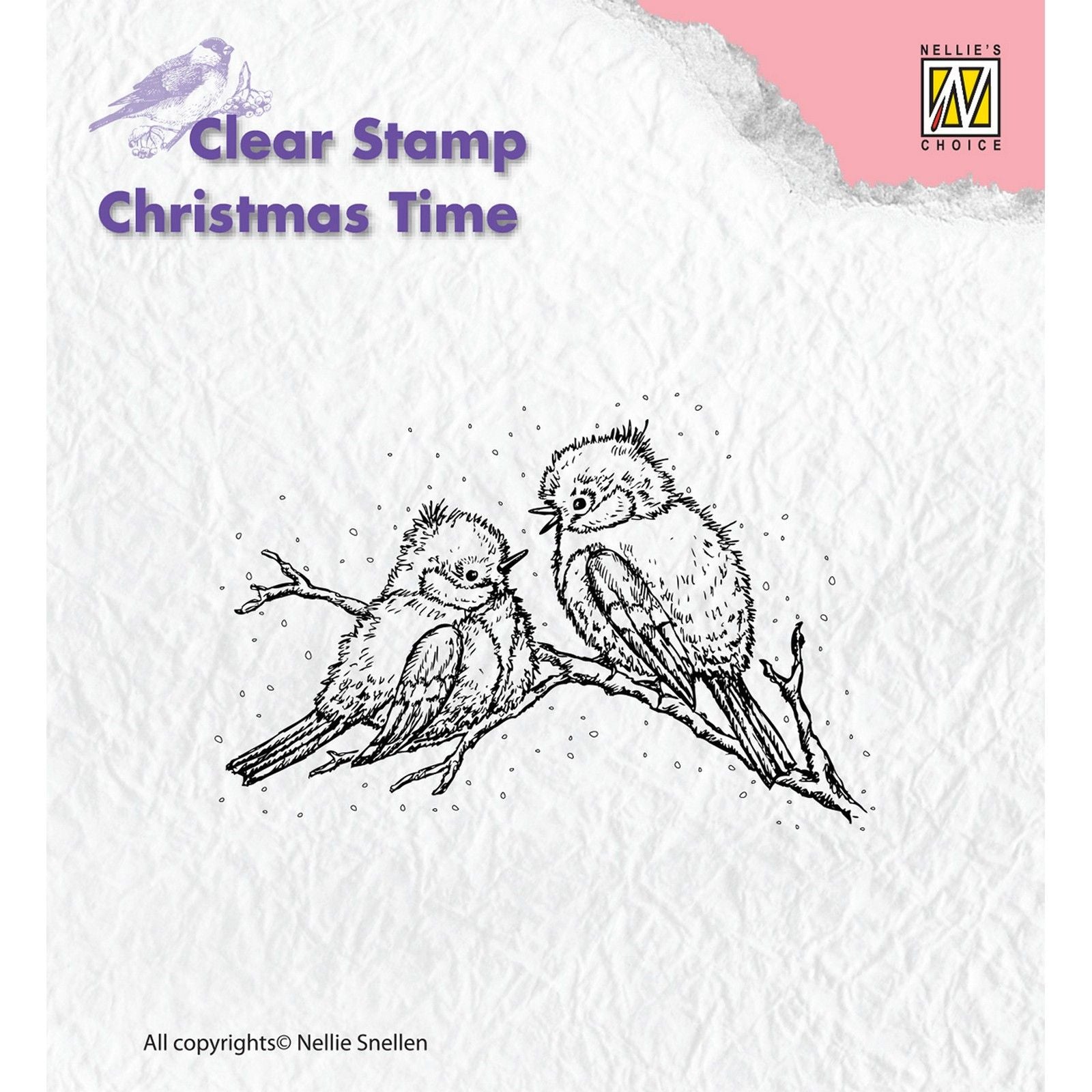 Nellies Wahl • Weihnachtszeit-Klarstempel, Weihnachtsvögel