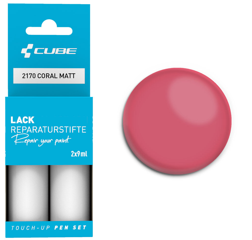 Cube Lackstift-Set Koralle matt