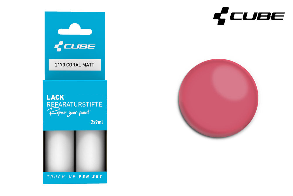 Cube Lackstift-Set Koralle matt