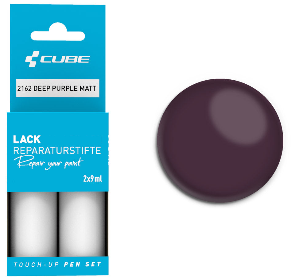 Cube Lackstift-Set tiefviolett matt