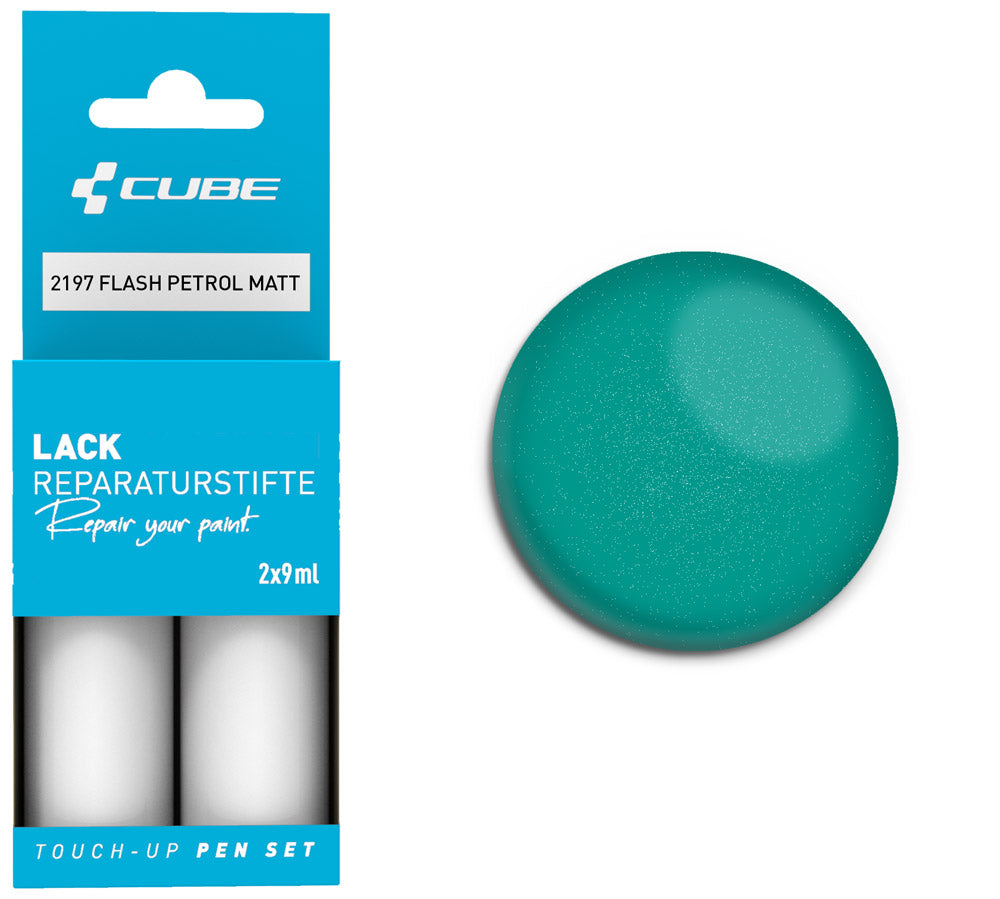 Cube Lackstift-Set Flash Petrol matt