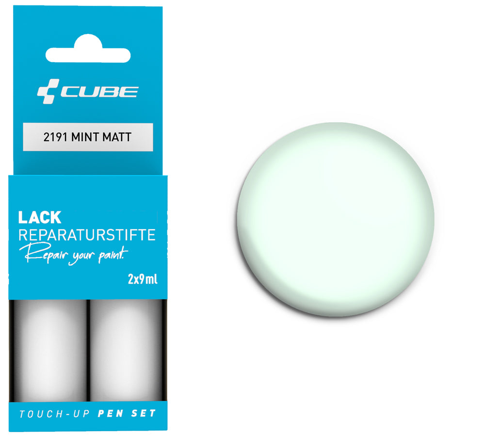 Cube Lackstift-Set Mint matt