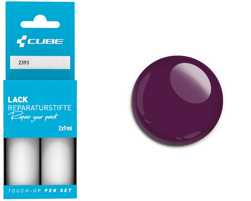 Cube Lackstift-Set Wein glänzend