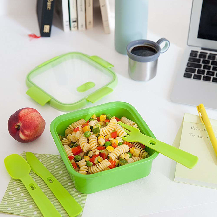 Curver Lunchbox Smart to go quadratisch 0,9 Liter