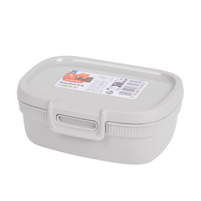 Pic Curver Snackbox 0,4 Liter grau 10x13x5cm
