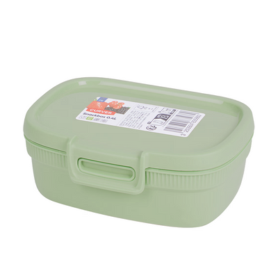 Pic Curver Snackbox 0,4 Liter grün 10x13x5cm