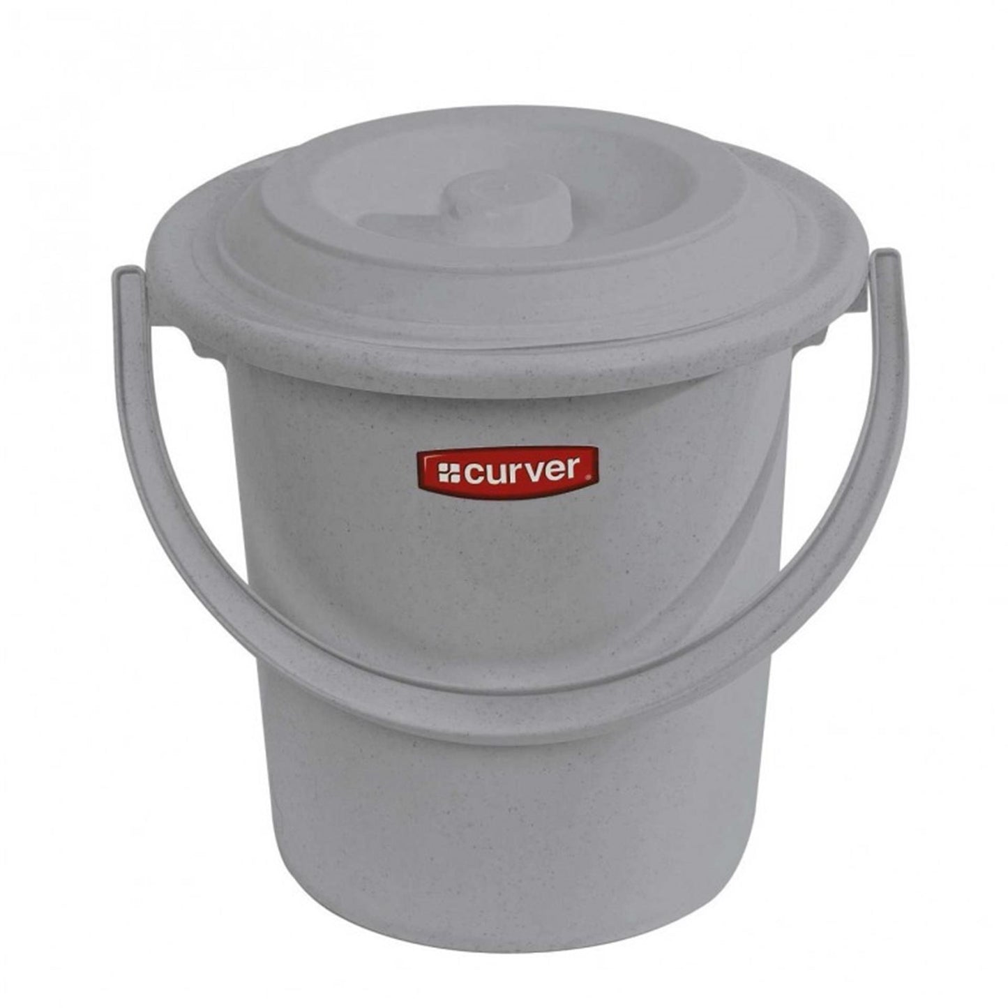 Hurver Toiletteneimer 5l hellgrau
