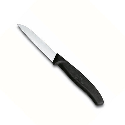 Victorinox Schälmesser glatt gerade schwarz