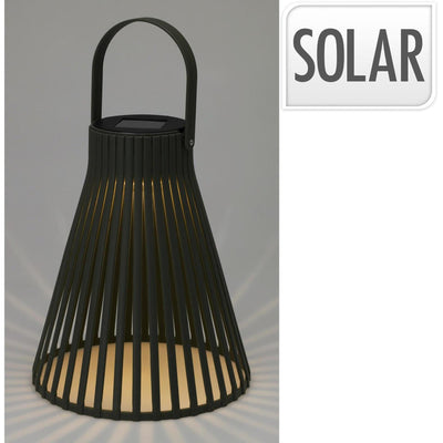 Pro Garden Solarlaterne h24cm schwarz