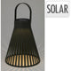 Pro Garden Solarlaterne h24cm schwarz