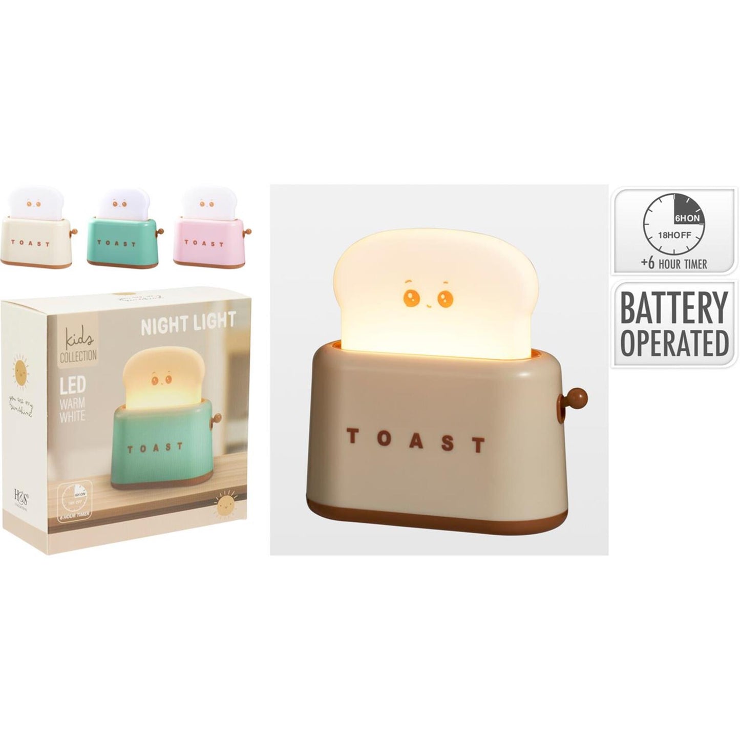 Home-Styling-Nachtlampe mit Timer