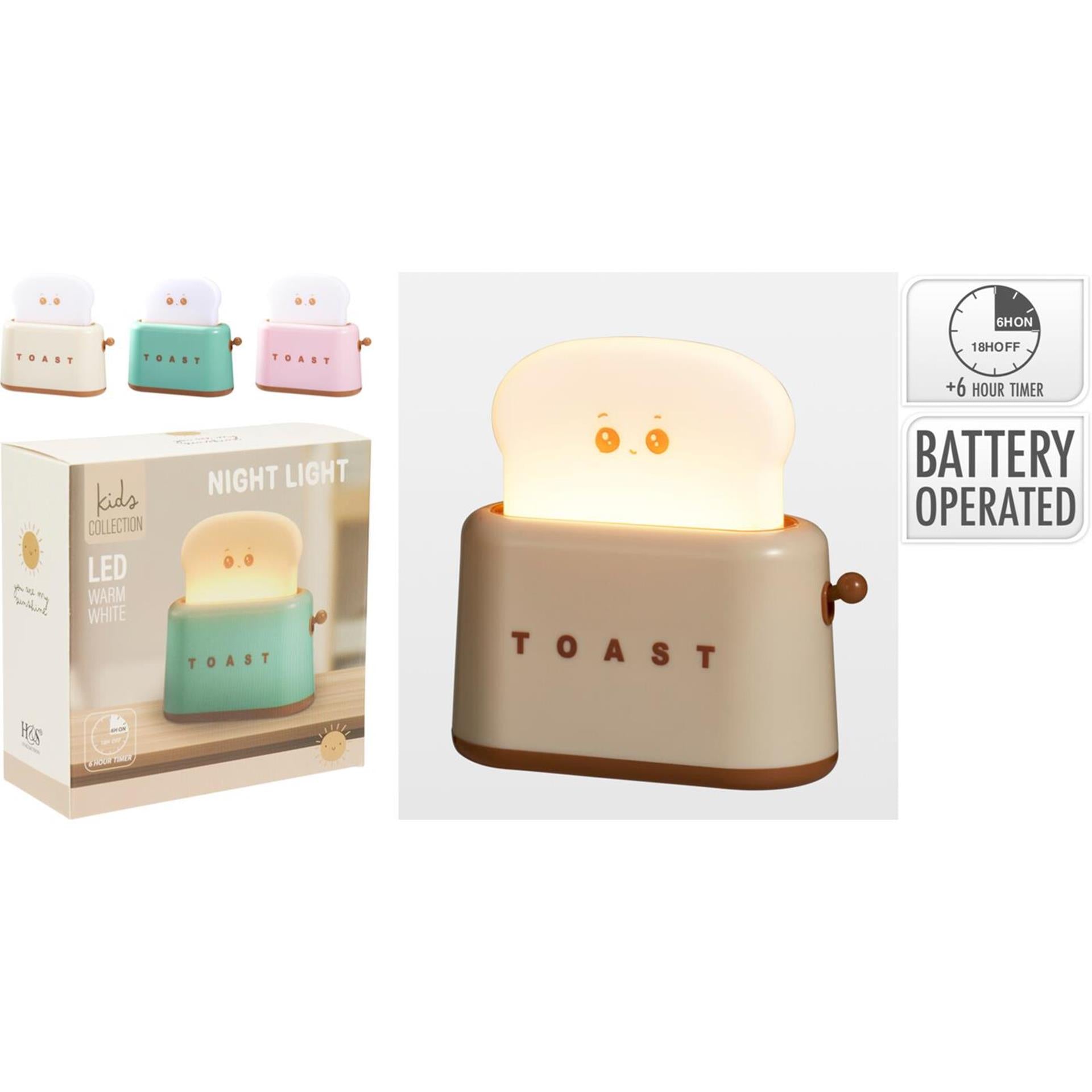 Home-Styling-Nachtlampe mit Timer