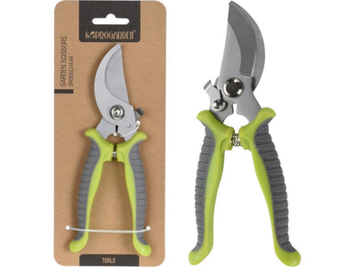 Professionelle Gartenschere grün