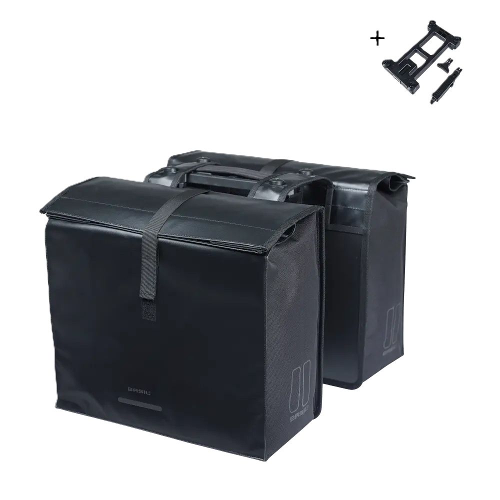 Basil Doppelte Fahrradtasche Urban Load Pro Mik