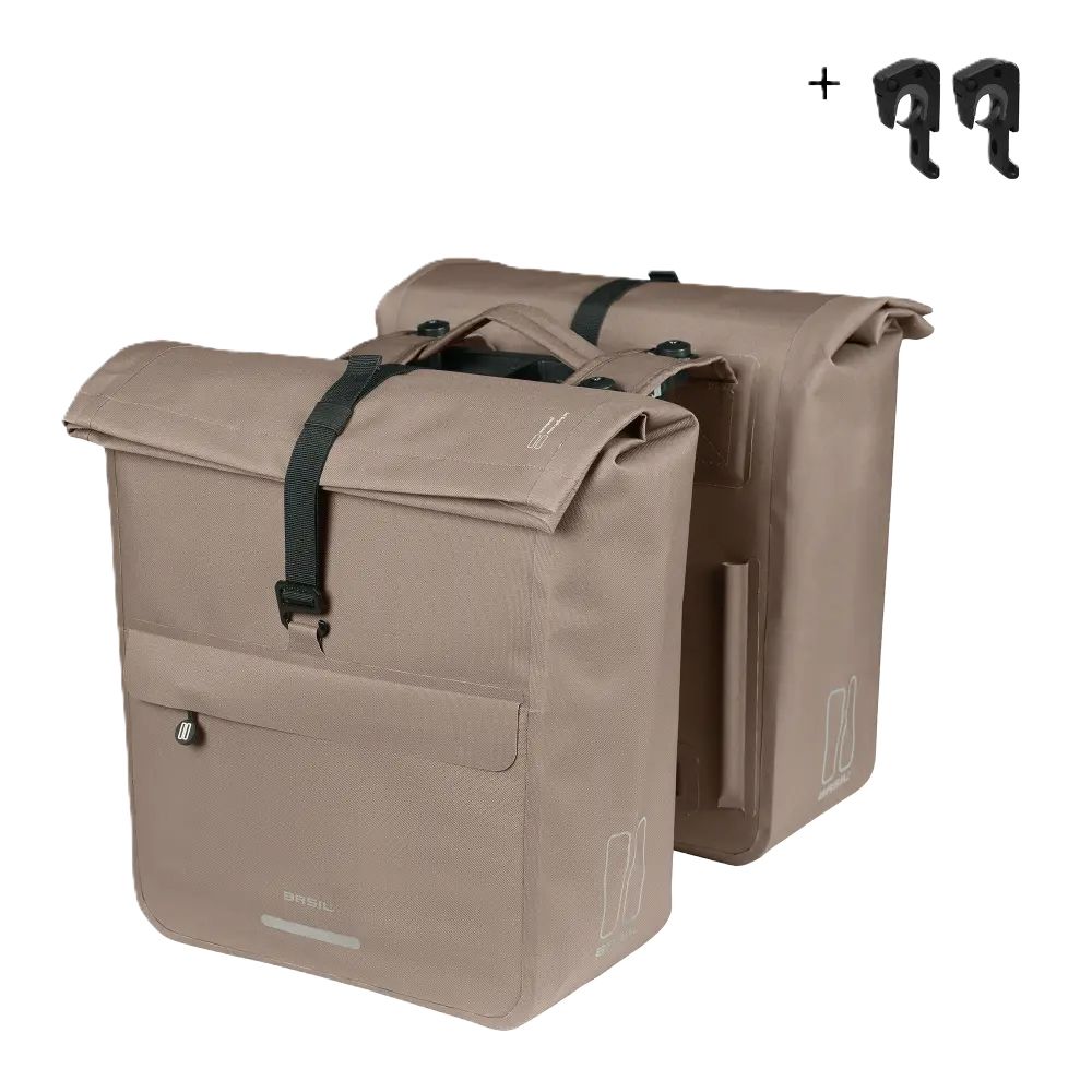 Basil Doppelte Fahrradtasche Urban Dry Neo Mik