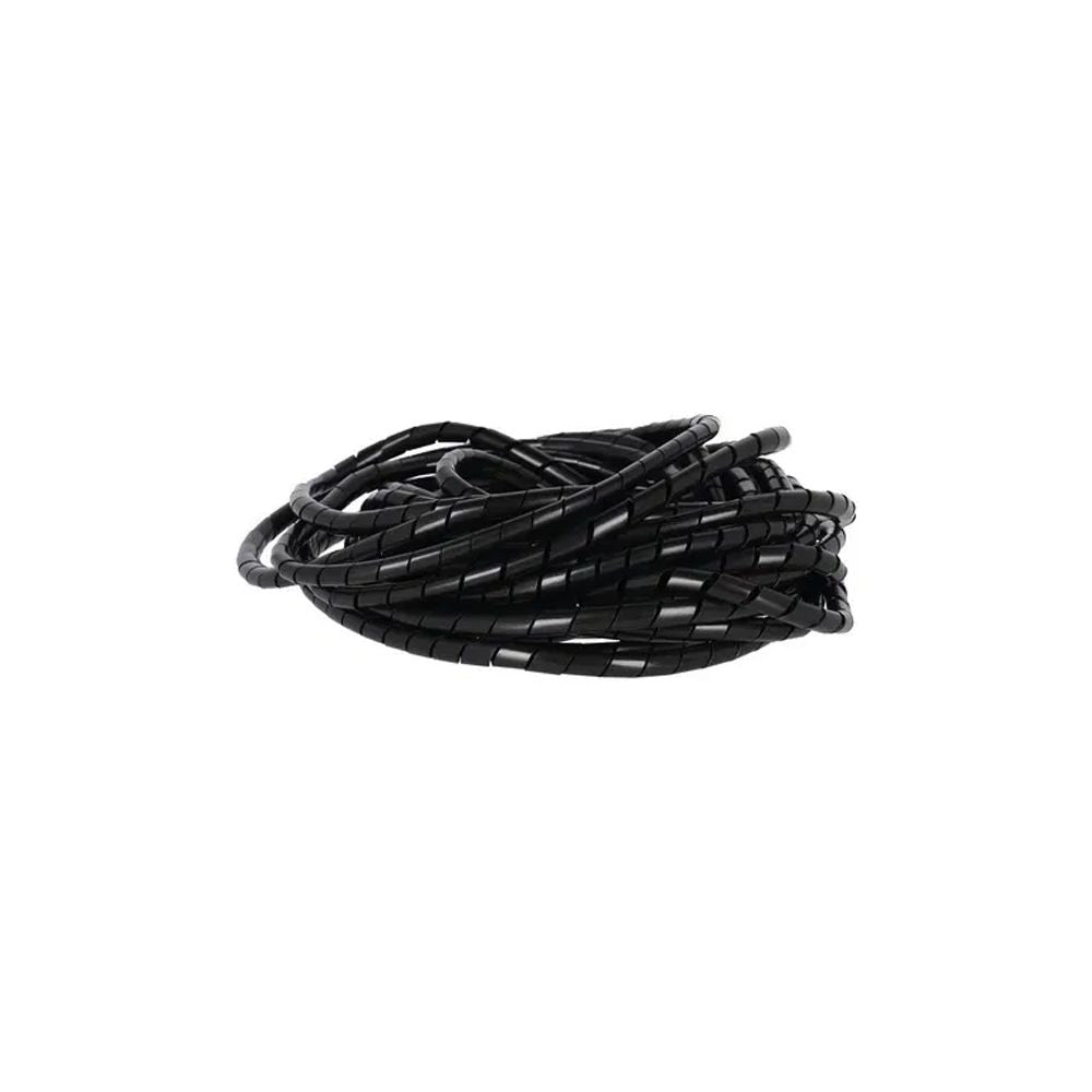XLC Kabelspirale 4mm 10m schwarz