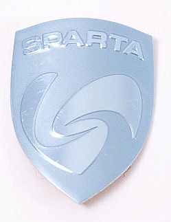 Markenlose Steuersatzplatte Sparta Shield Polish ø60