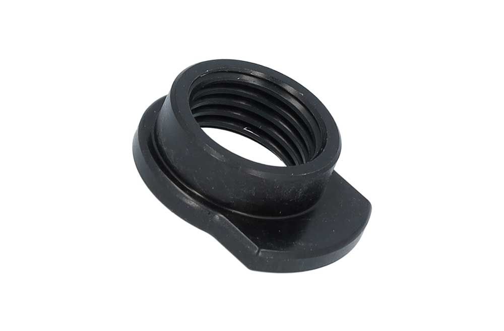 Schnellspannmutter Steckachse M15x1,5mm Aluminium schwarz