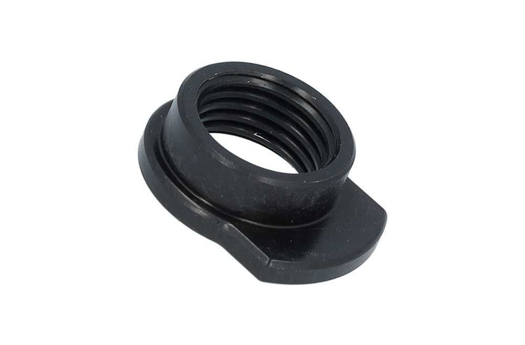 Schnellspannmutter Steckachse M15x1,5mm Aluminium schwarz