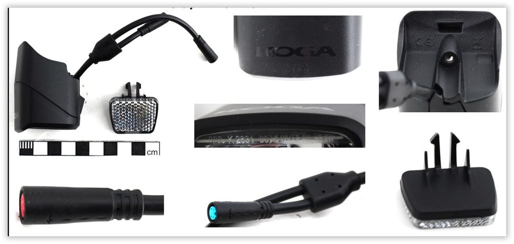 Koga Scheinwerfer KLD Fernlicht Abblendlicht 80 120 Lux E-Bike