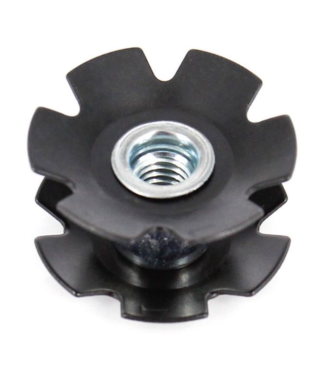 Markenloser ANP-BalHD-Stecker 11 8-Sterne-Alu schwarz