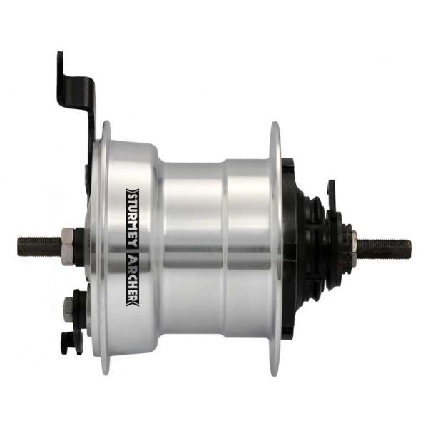 Batavus Hinterradnabe sa.c50 Trommel 90mm 36h Silber