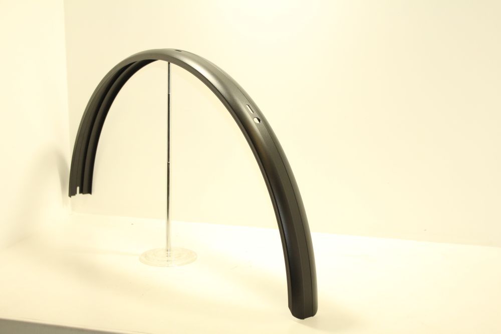Batavus Kotflügel hinter Tubus Wingee schwarz