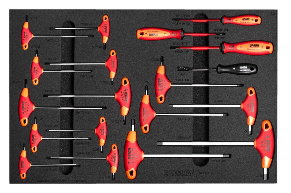 Unior Tool Inlay-Werkzeugwagen