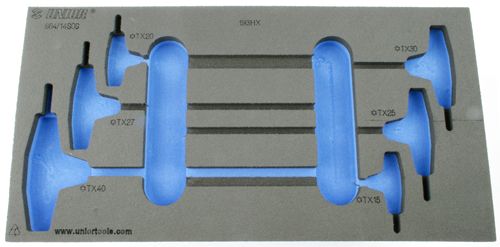 Schaumstoff -Unior -Werkzeugauto
