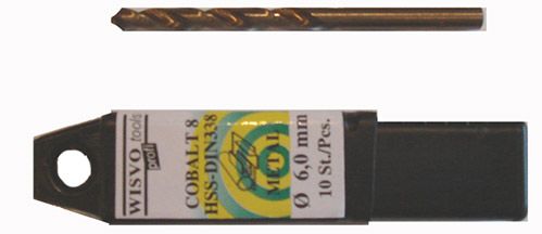 Wisvo GRS-Bohrer 3,5 mm HSS Kobalt